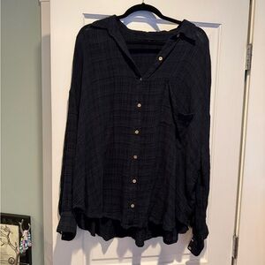 Free People Button-Down Shirt